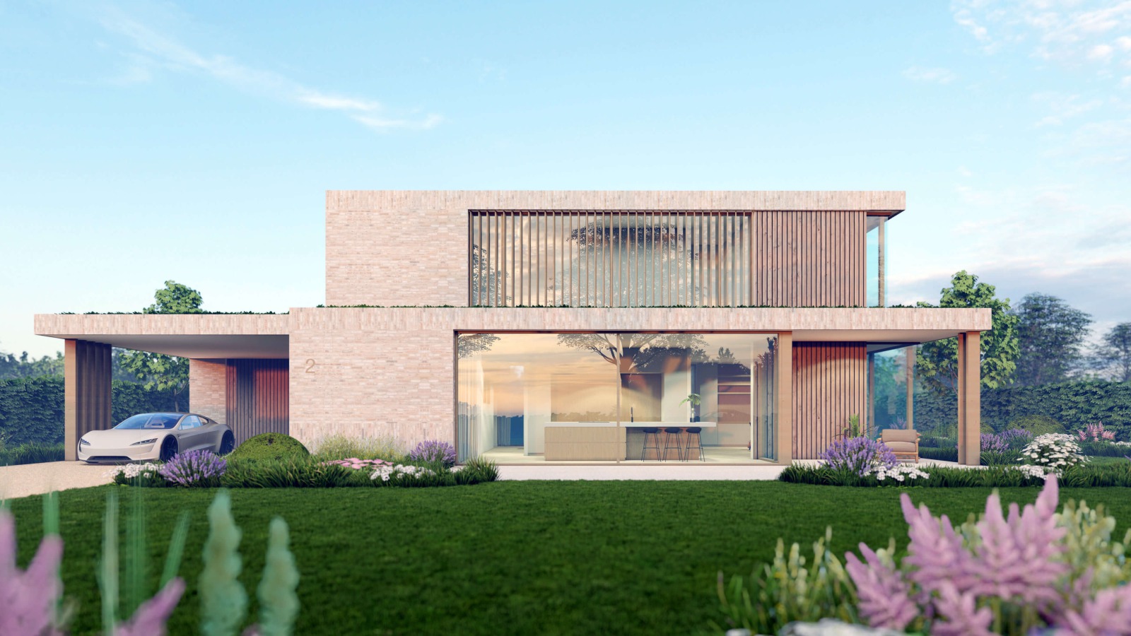 moderne villa door architectenbureau Nijmegen