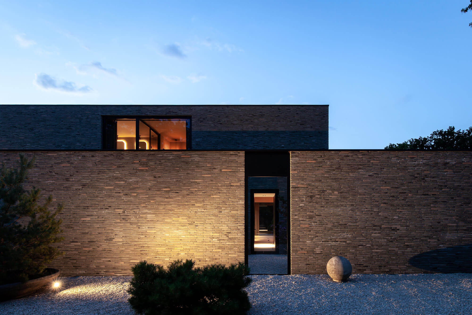 Doorkijkje, moderne architectuur