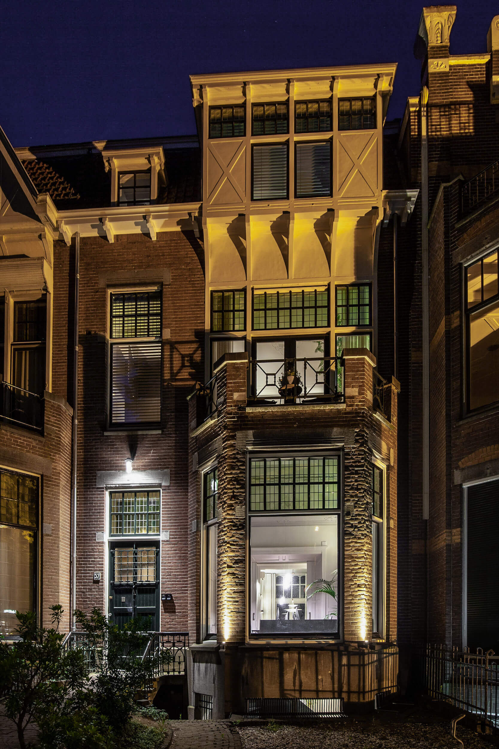 Buitenkant authentiek stadspand